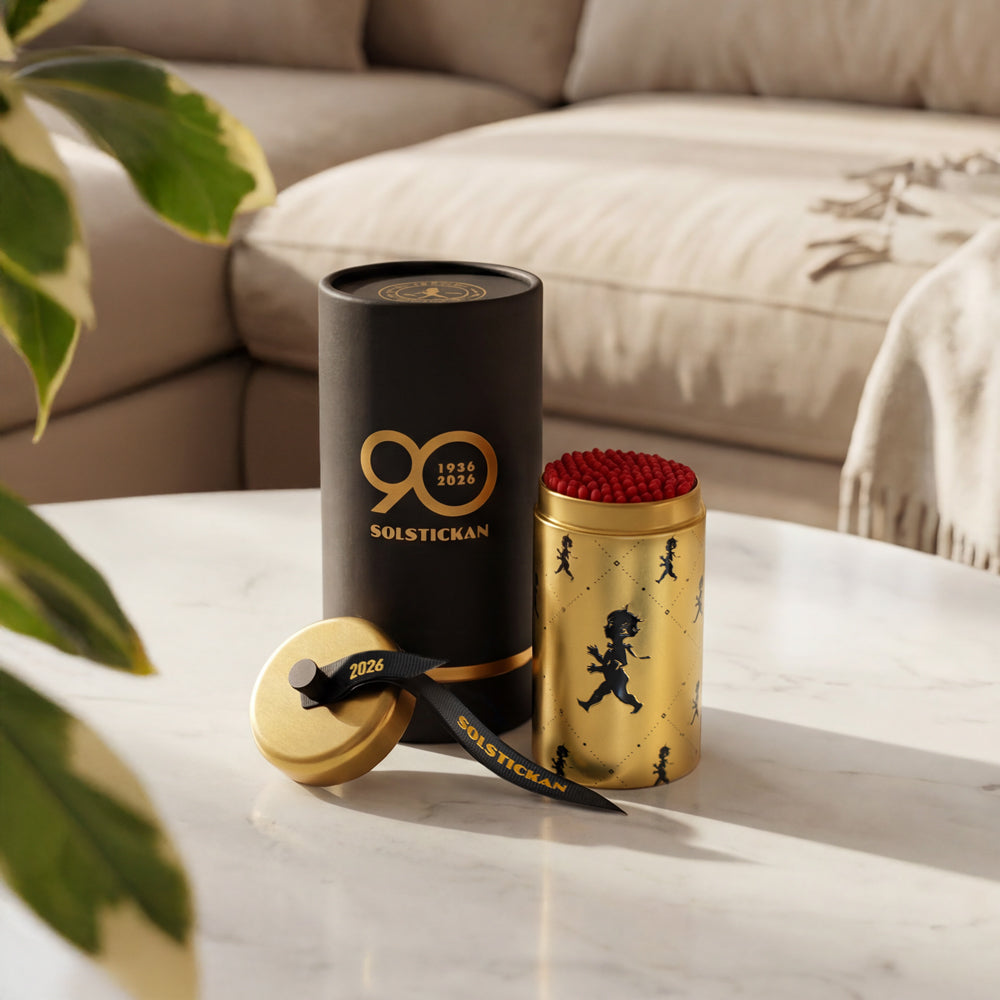 Tändsticksrör - Solstickan 90-årsjubileum (FÖRHANDSBESTÄLLNING)