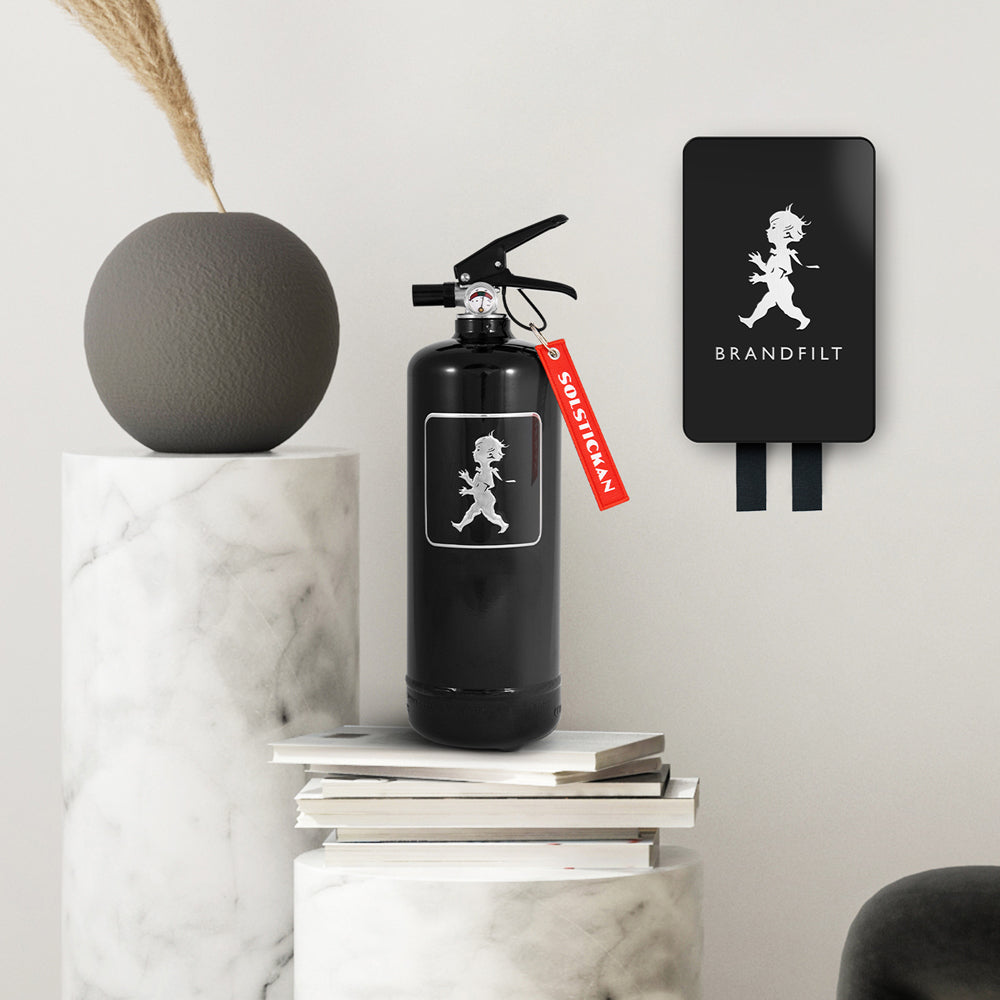 Brandfilt - Svart