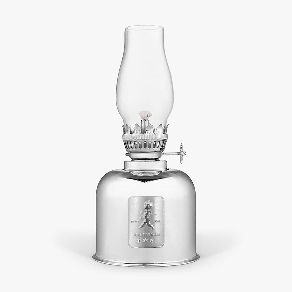 Oljelampa - Extra glas för metallbehållare