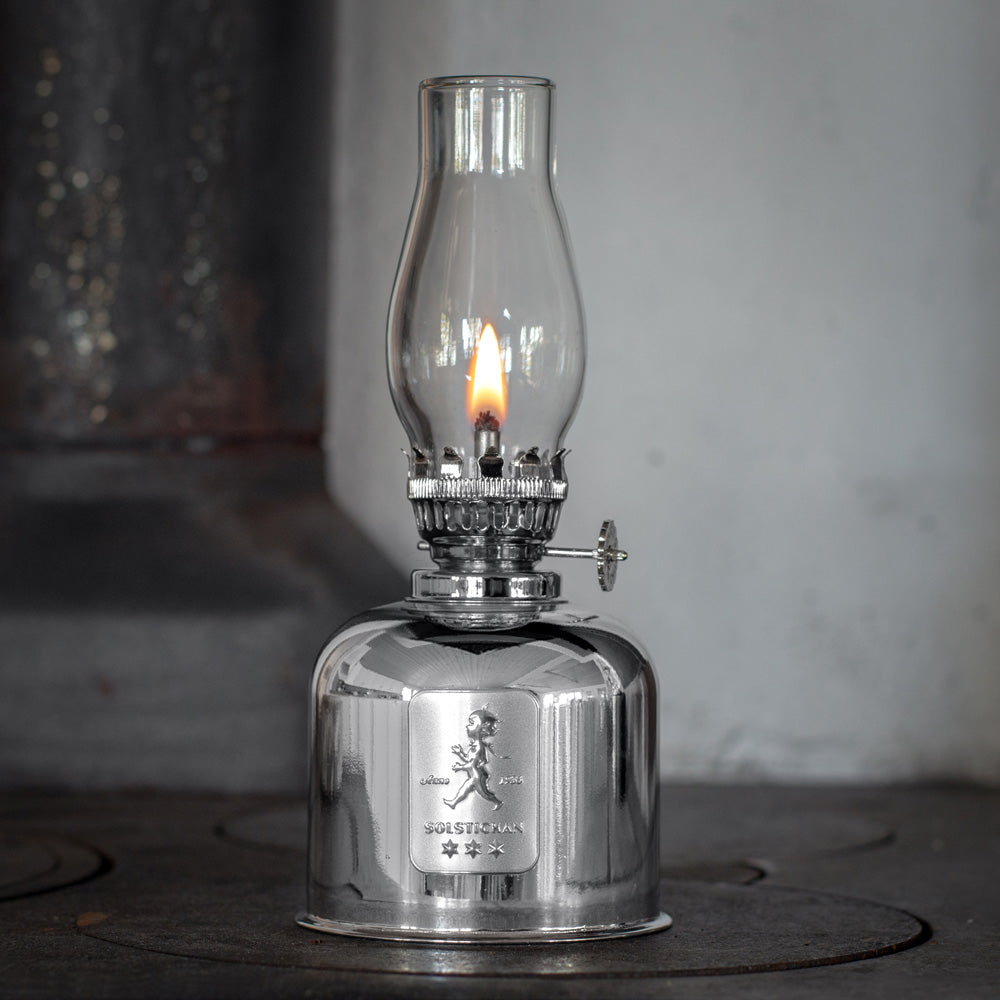 Fotogenlampa – Silver