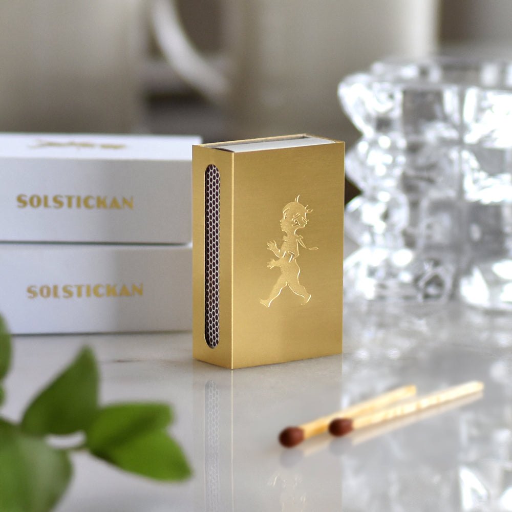 Tändsticksfodral - Guld