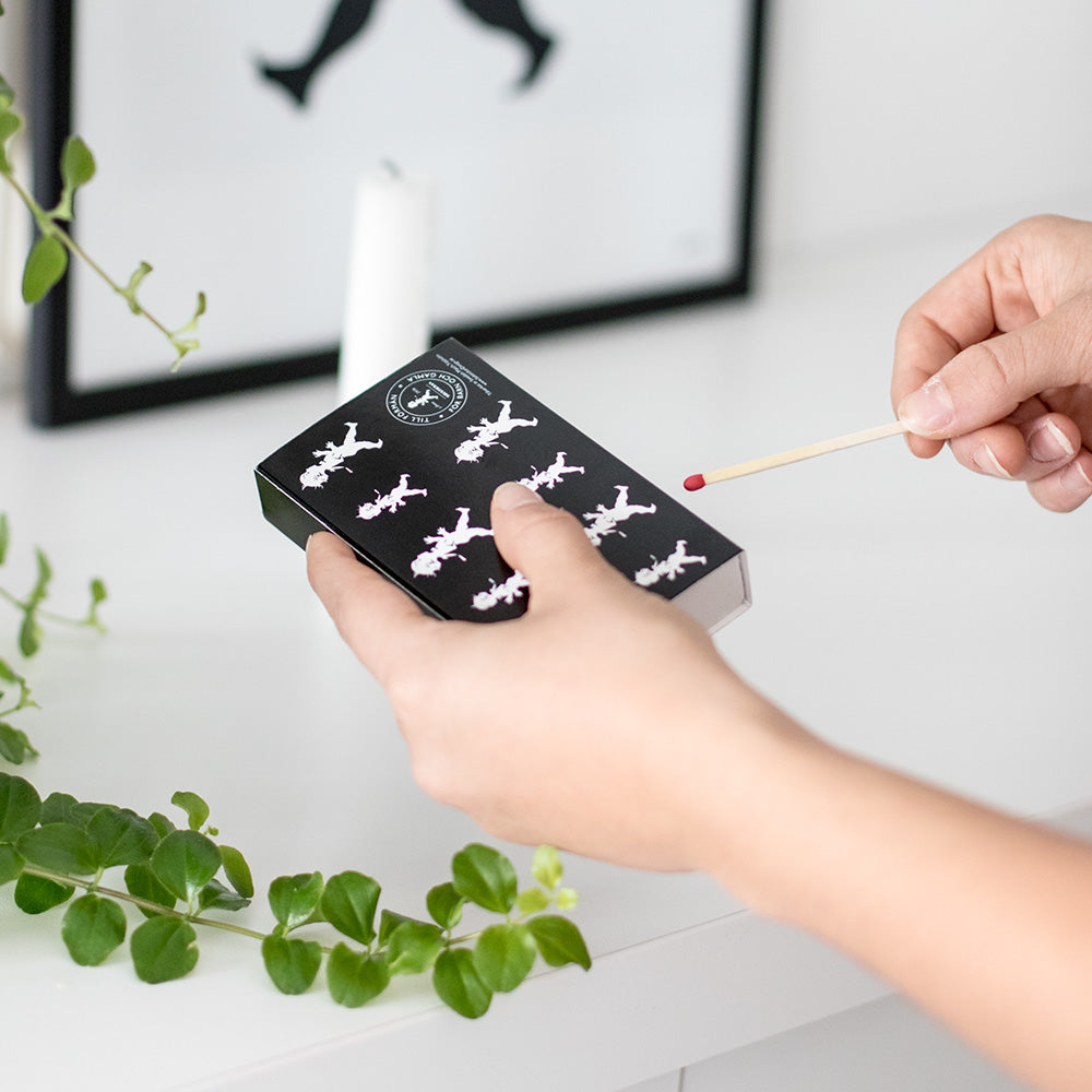 Tändsticksask – Svart