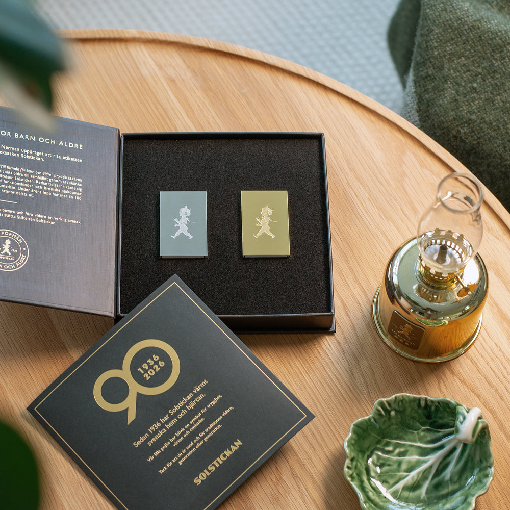 2 st Tändsticksfodral – Jubileumsbox