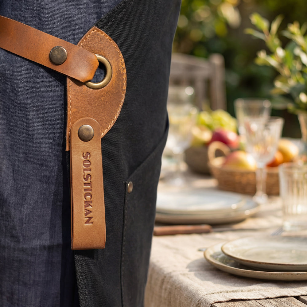 Grillförkläde Canvas - Svart