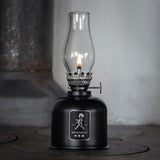 Fotogenlampa – Svart / Silver