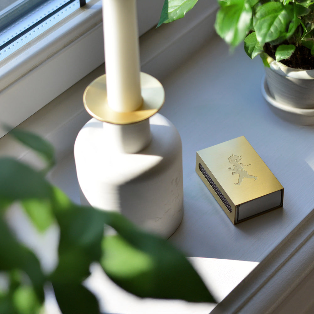 Tändsticksfodral - Guld