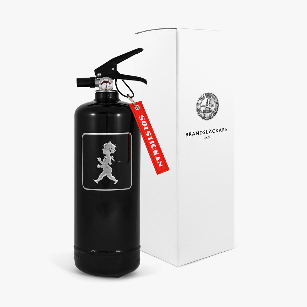 Brandsläckare 2 kg - Svart